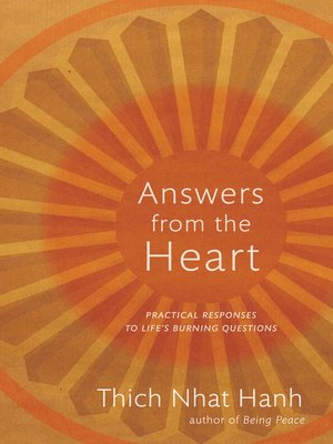 cover image of Answers from the Heart